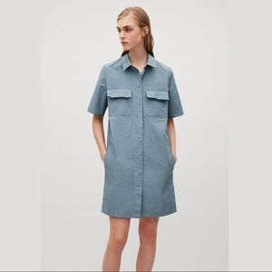COS shirt dress with front pockets
